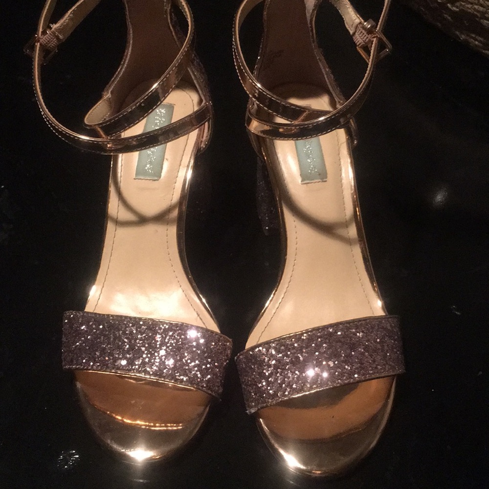 Betsy Johnson Sparkle Heels